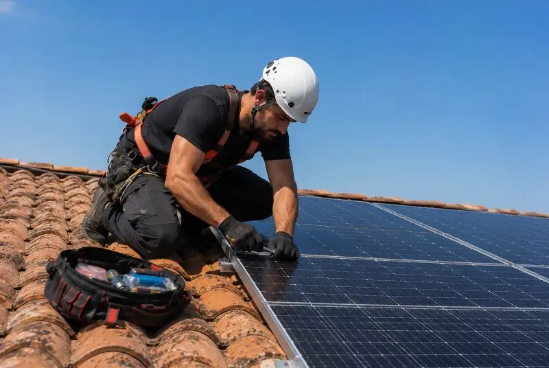 Maintenance et monitoring de panneaux solaires à Saint-Denis-d'Oléron